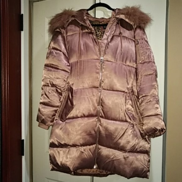 jessica simpson long puffer coat
